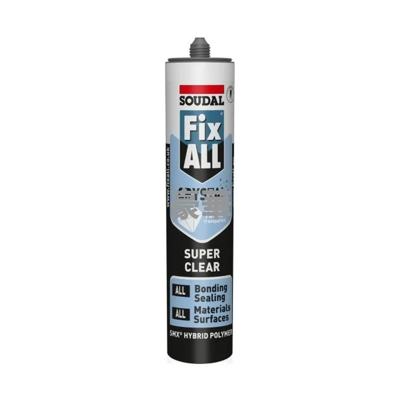 Soudal 速的奧 Fix All Crystal 強力黏合透明水晶密封膠